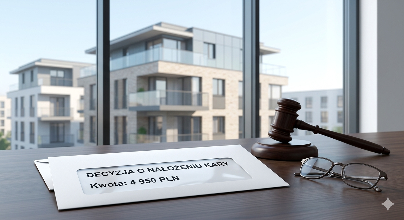 Wspólnota mieszkaniowa zapłaci blisko 5 tys. zł kary. Powód? Błąd przy wysyłce rozliczeń i zlekceważenie przepisów RODO
